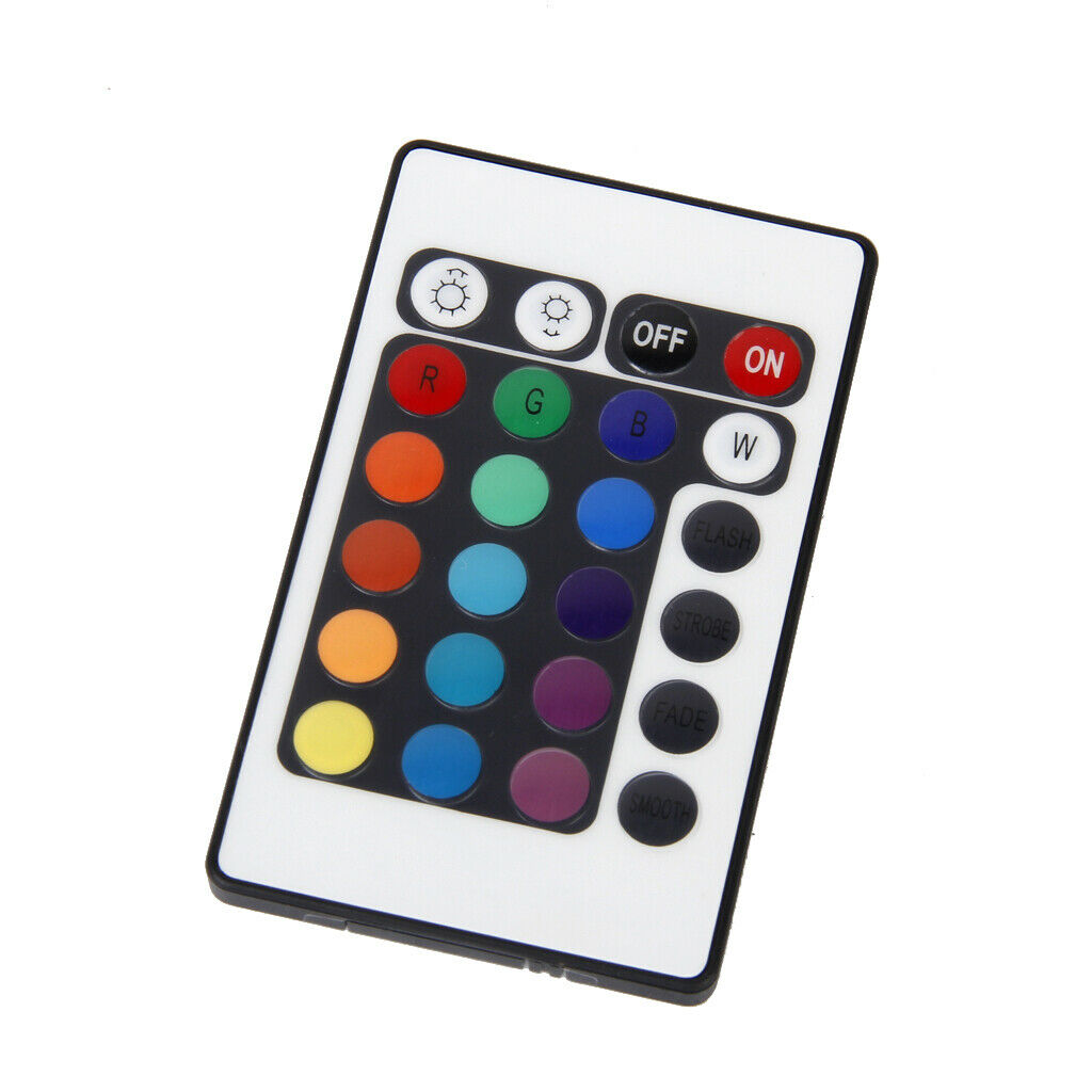 Thin IR Remote Control With 24 Keys For LED Strips SMD 3528 5050 RGB