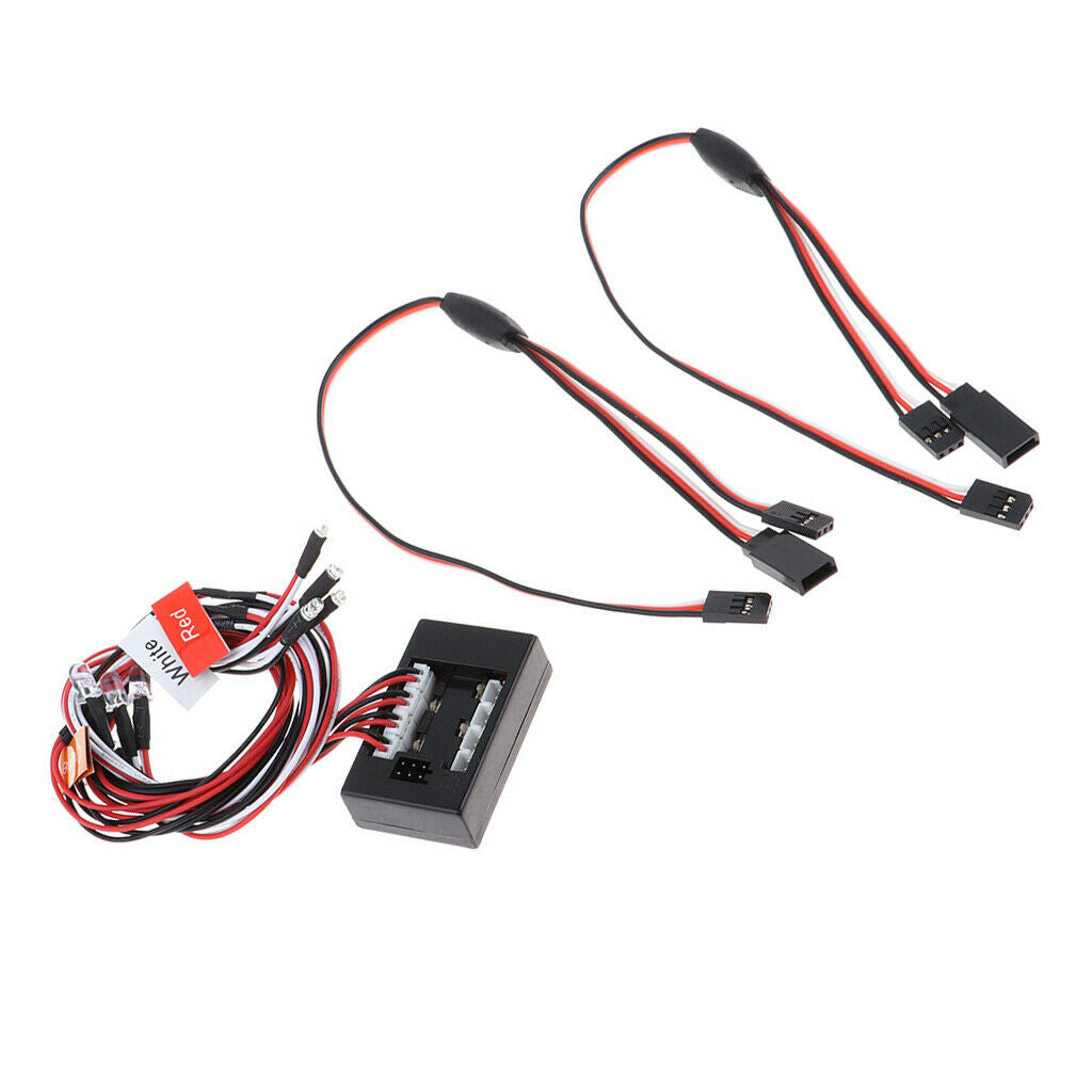 8 RC Car LED Light Kit Simulation Flash Light  /10 1/8 HSP  Part