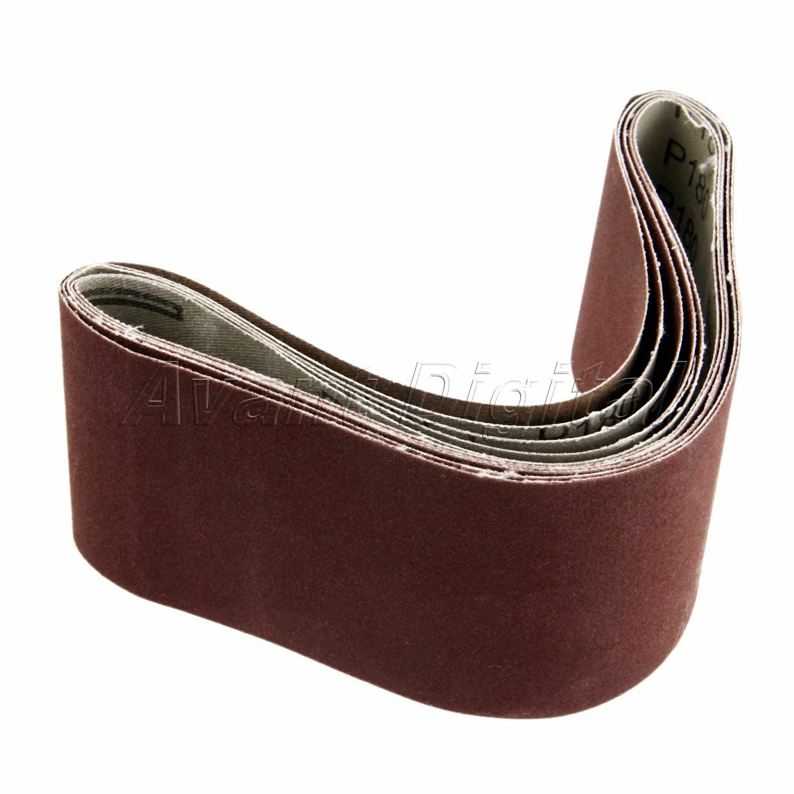 180# Grit Grinding Polishing Sander Belts Abrasive Sharpening Sanding Tool 5pcs