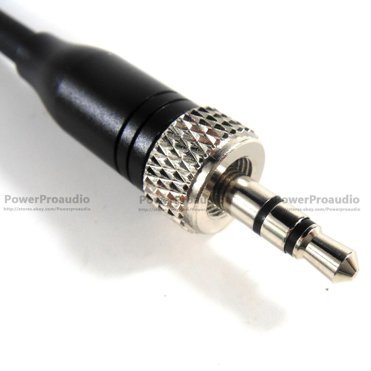 5pcs black 3.5mm Stereo Screw Lock Connector for Sennheiser EW100 EW300 EW500