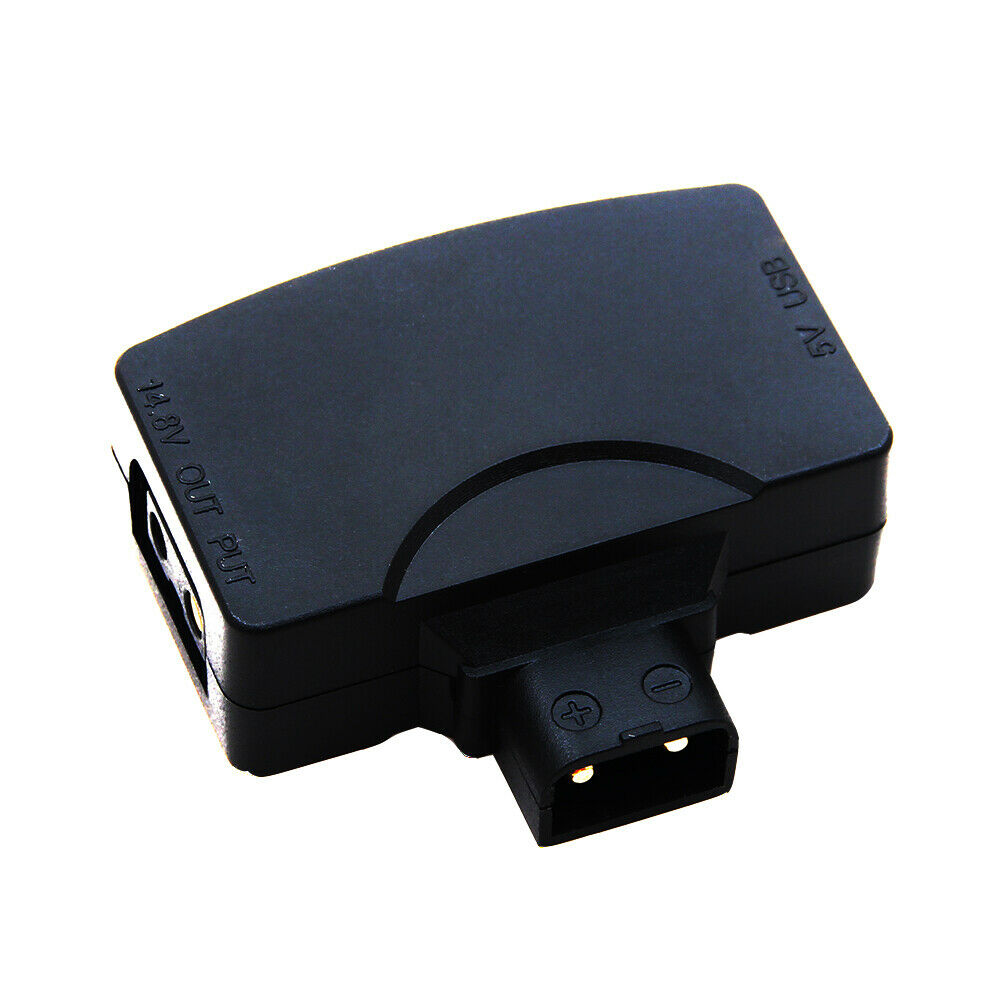 Portable D-Tap P-Tap To 5V USB Adapter Connector For Camcorder Cam