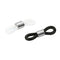 20 Pcs Silicone Eyeglass Chain Ends 22mm Rubber Ends Eyeglasses Strap Holder