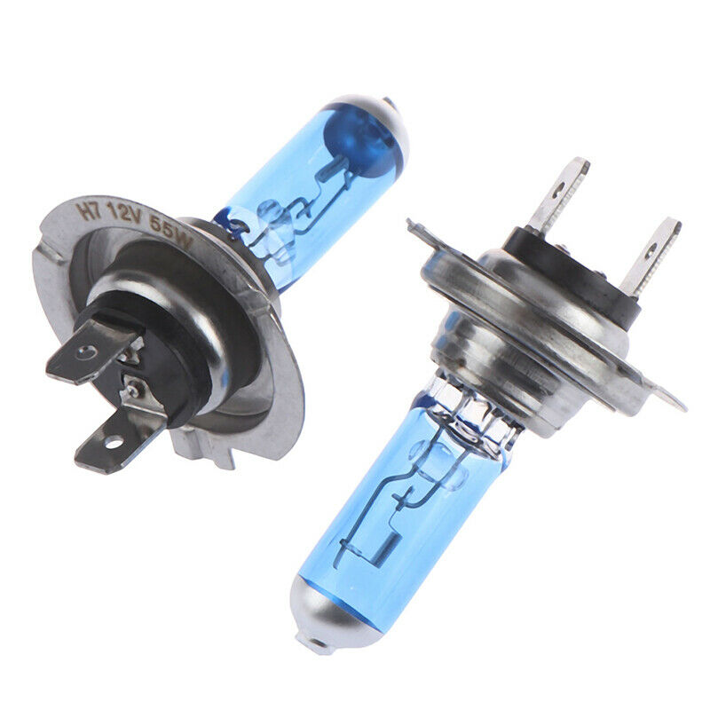 2pcs H7 55W 12V 6000K Xenon White Gas Halogen Headlight Light Lamp Bul.l8