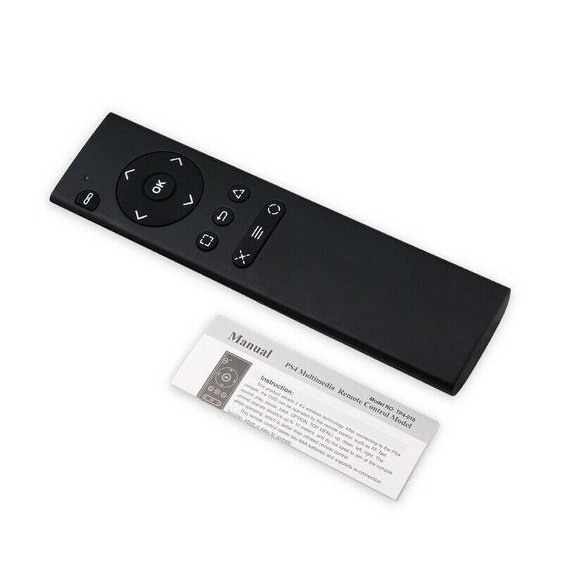 Ultra-thin 2.4G Wireless Multimedia Remote Controller for PS4 Gaming Console/DVD