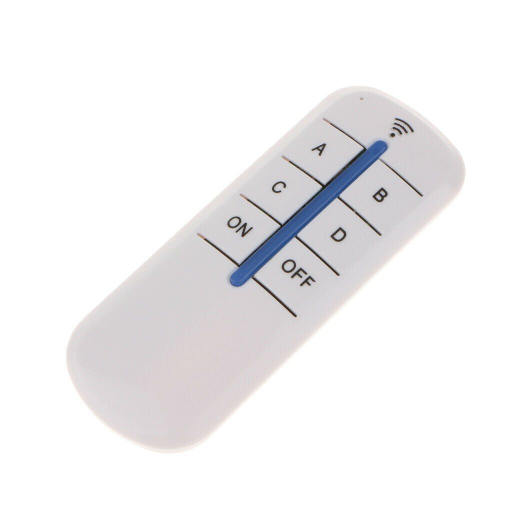 220V Wireless Lamp Light RF Remote Switch Receiver Module Controller 4 Way