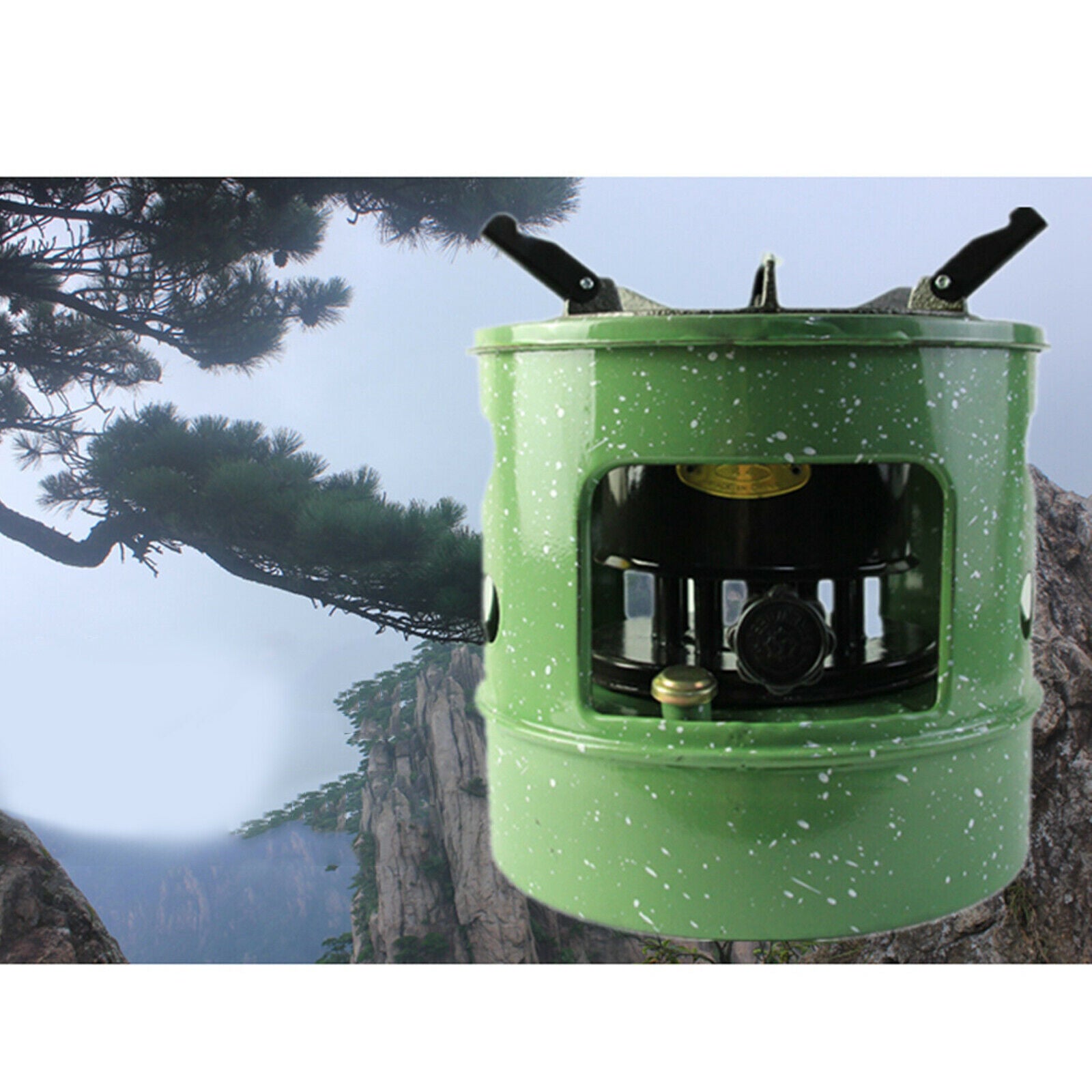 Kerosene Stove 12 Wicks Burner Field Backpacking Cooker Utensil Cookware