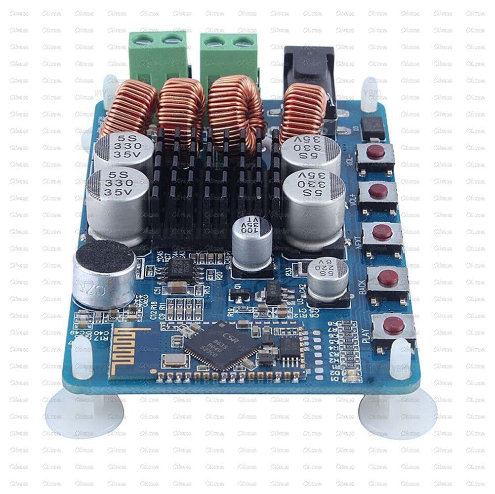 TPA3116 Bluetooth 4.0 2CH Stereo Audio Receiver Power Amplifier Board 2*50W New