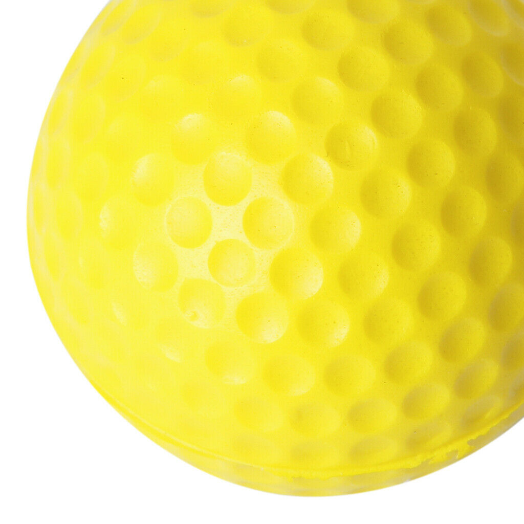 Golf 20Pcs PU Foam Balls Interlocking Pouches For Indoor Outdoor Practice
