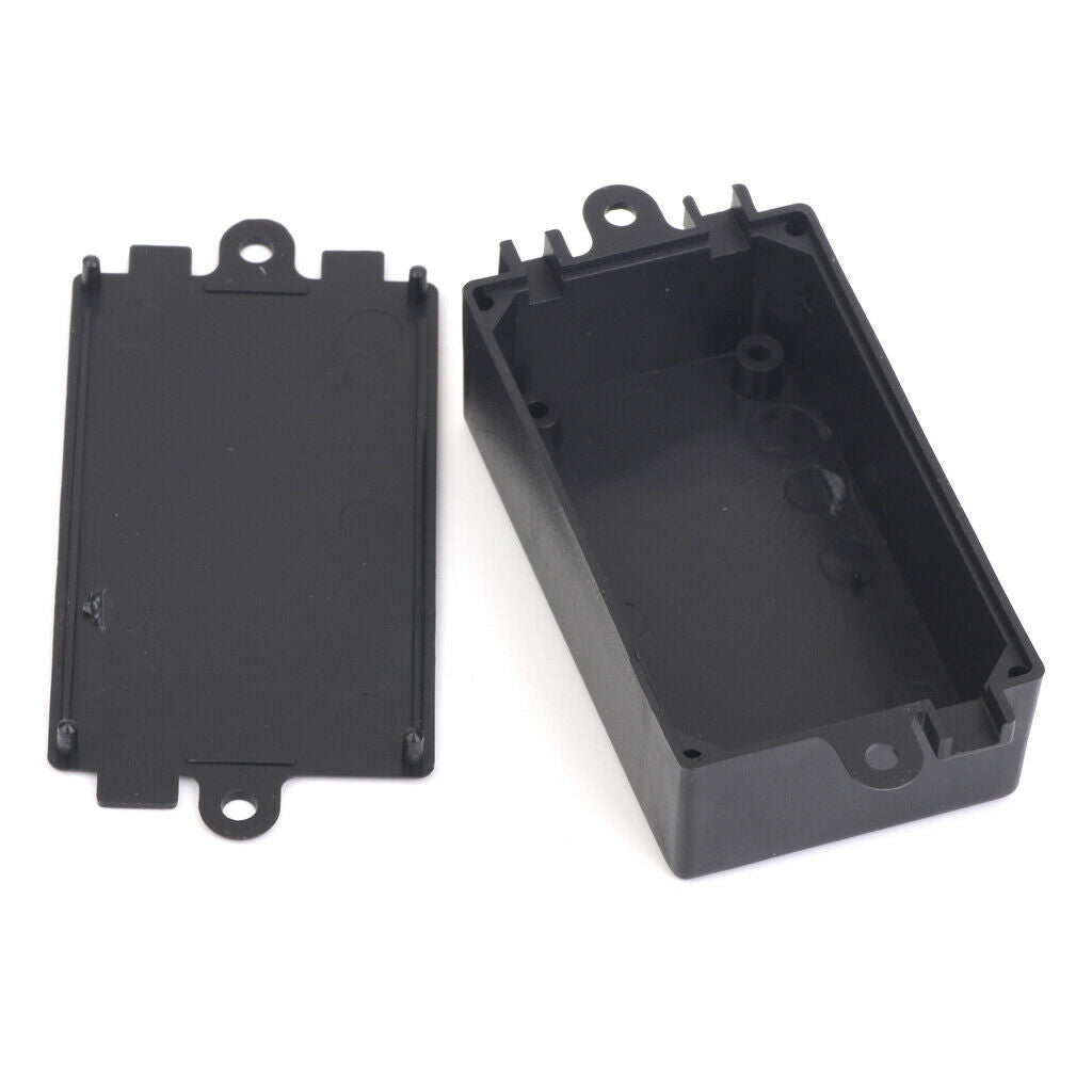 65x38x22mm Plastic Enclosure Terminal Box for Electronic Circuit Black DIY