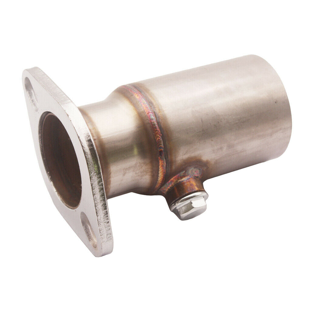 Replacement 3inch Pipe to 2.5inch 2 bolt Flange Reducer w/ o2 bung Downpipe