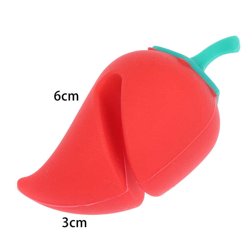 Pot lid anti-spill soup device silicone chili cute shape kitchen accessoriesBDA