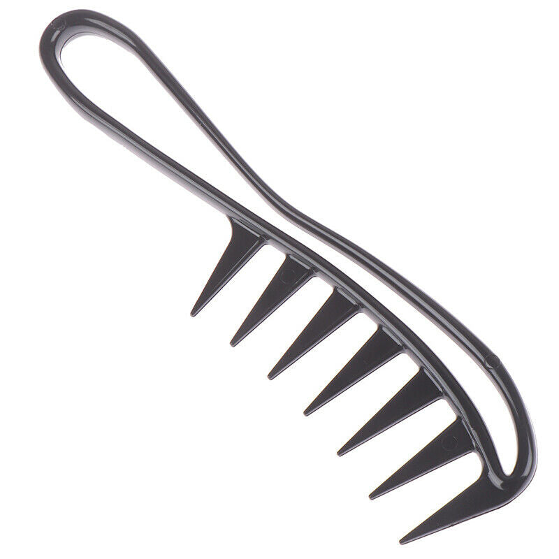 Handle Wide Tooth Comb Curly Hair Salon Hairdressing Comb For Hair StylingALU Rf