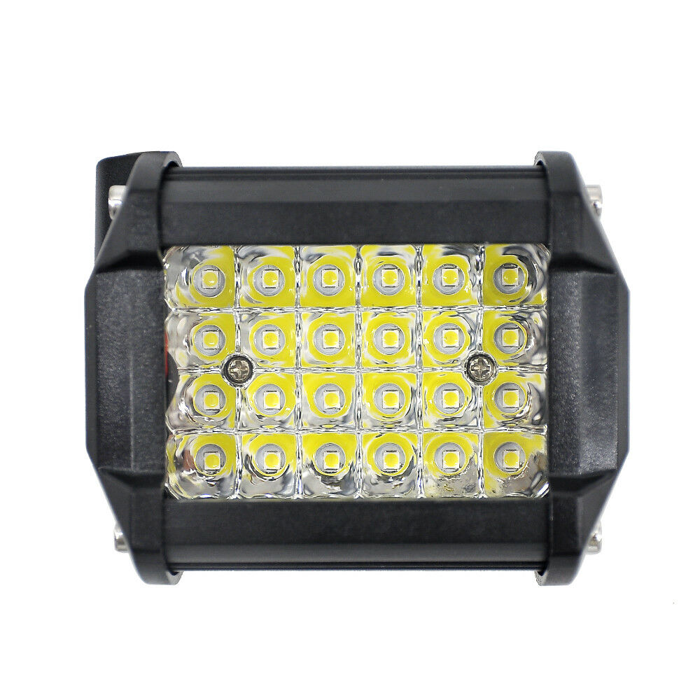 200W LED Work Light Bar Beam Spot Offroad Driving Fog Lamps SUV ATV 4WD 4" IDEM