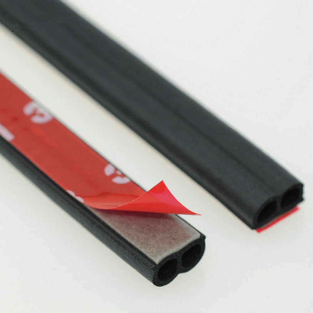 B-Shape Rubber Car Door Seal Strip Hood Trunk Edge Weatherstrip Moulding Trim
