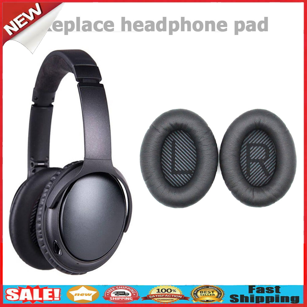 Headphones Ear Pad Cushions Replacement for Bose Quietcomfort 2 QC15 QC25 @