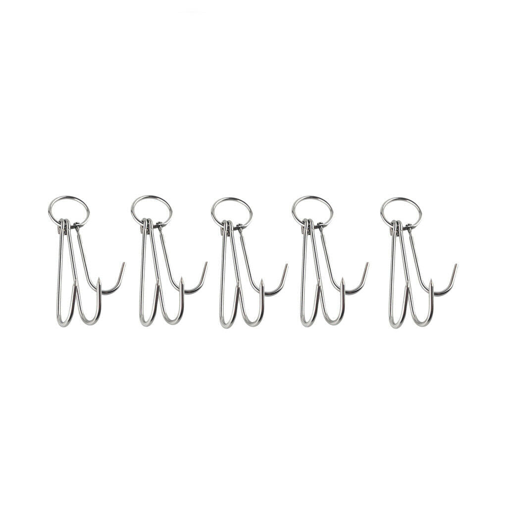 5 lot Stainless Steel Hooks Processing Smoking Hanger Hook Tool 0.35x30cm