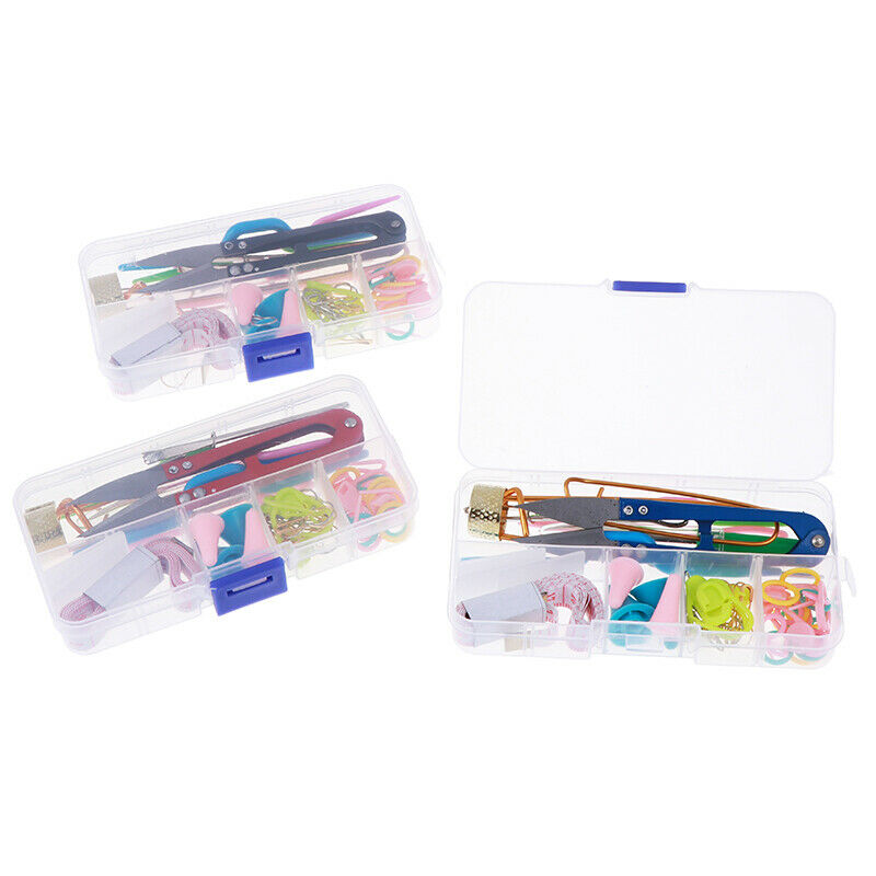 1 Set Knitting Tools Crochet Needle Hook Accessories Weave w/Case Box Yar.l8