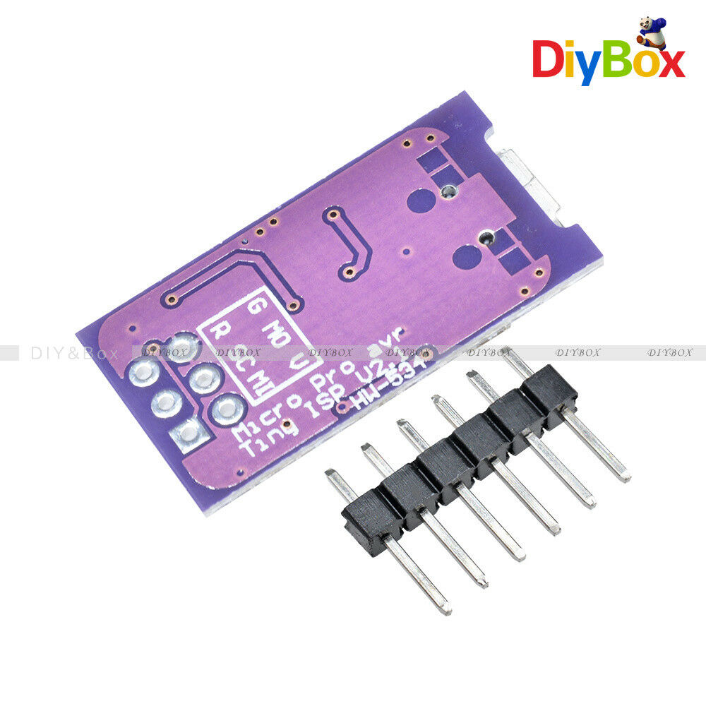 Micro USB 5V Tiny AVR ISP ATTINY44 USB TinyISP Programmer For Arduino Bootloader