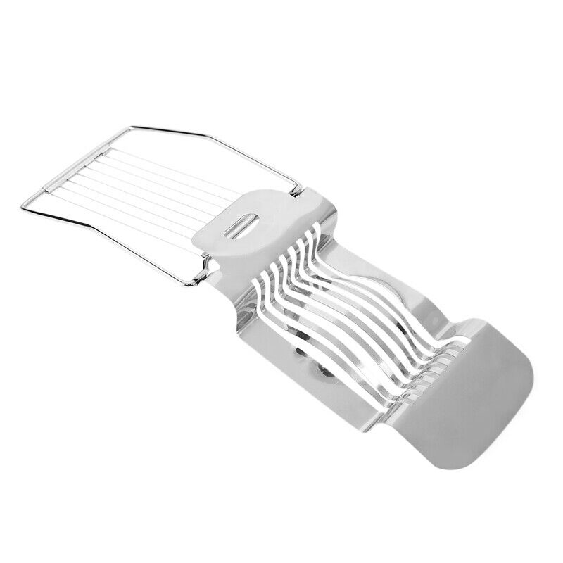 1Pcs Stainless Steel Boiled Egg Slicer Section Cutter Mushroom Tomato Cutter KX7