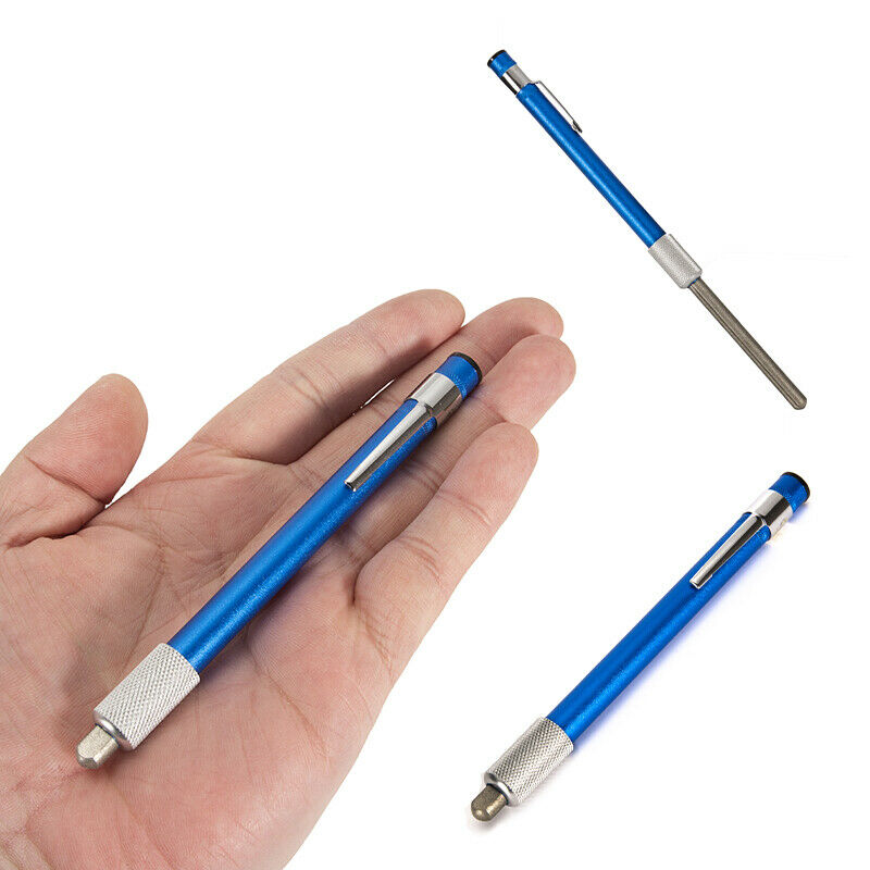 Portable Diamond Sharpening Steel Rod Fishing Tool Pen Stick Sharpener Po.l8