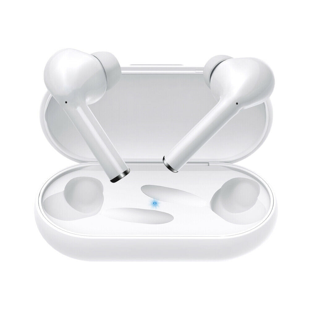 Bluetooth 5.0 True Wireless Earbuds Sports Headsets Stereo Headphones White