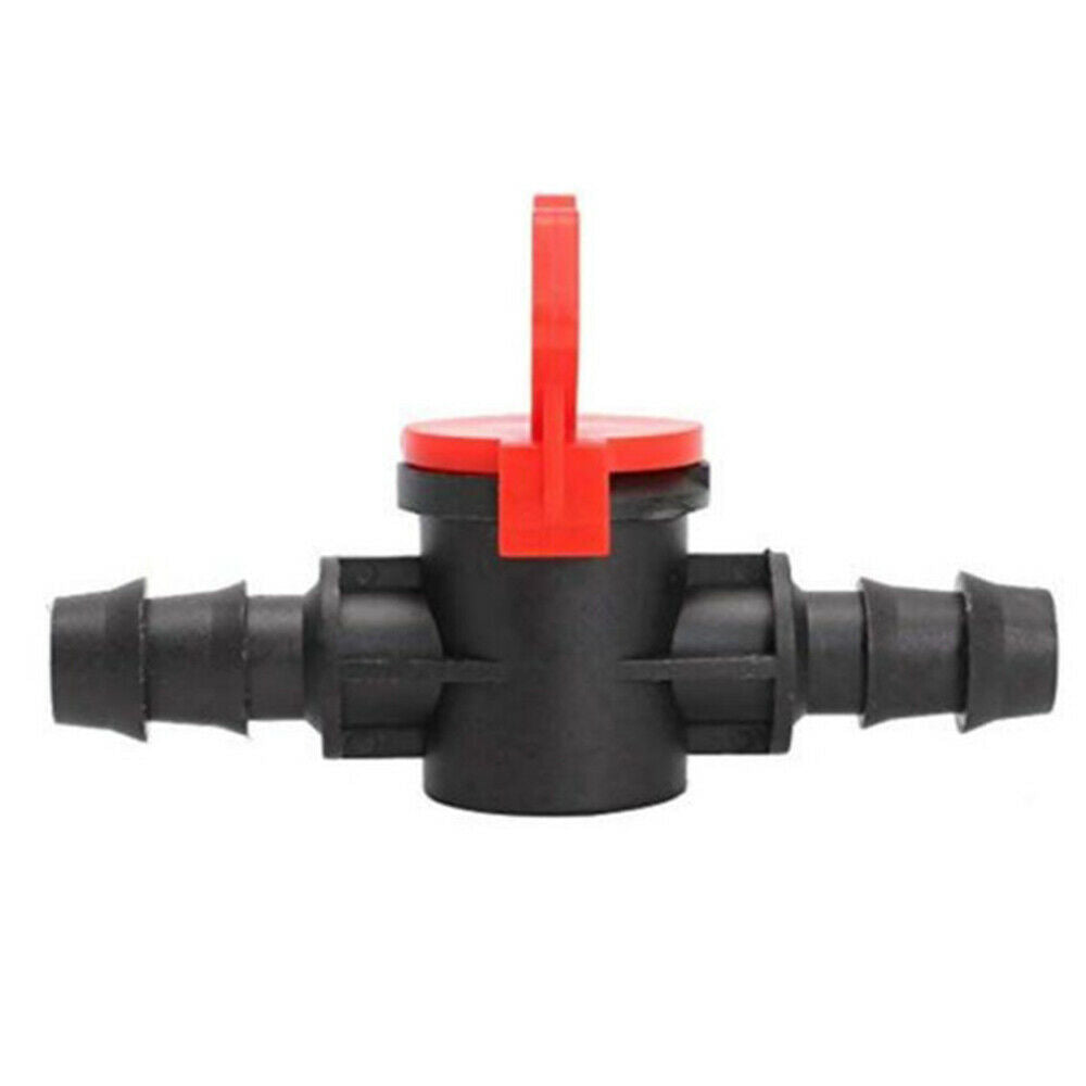 5Pcs 16mm Joints PE Pipe Water Switch Ball Valve Irrigation Drip Hose Connector