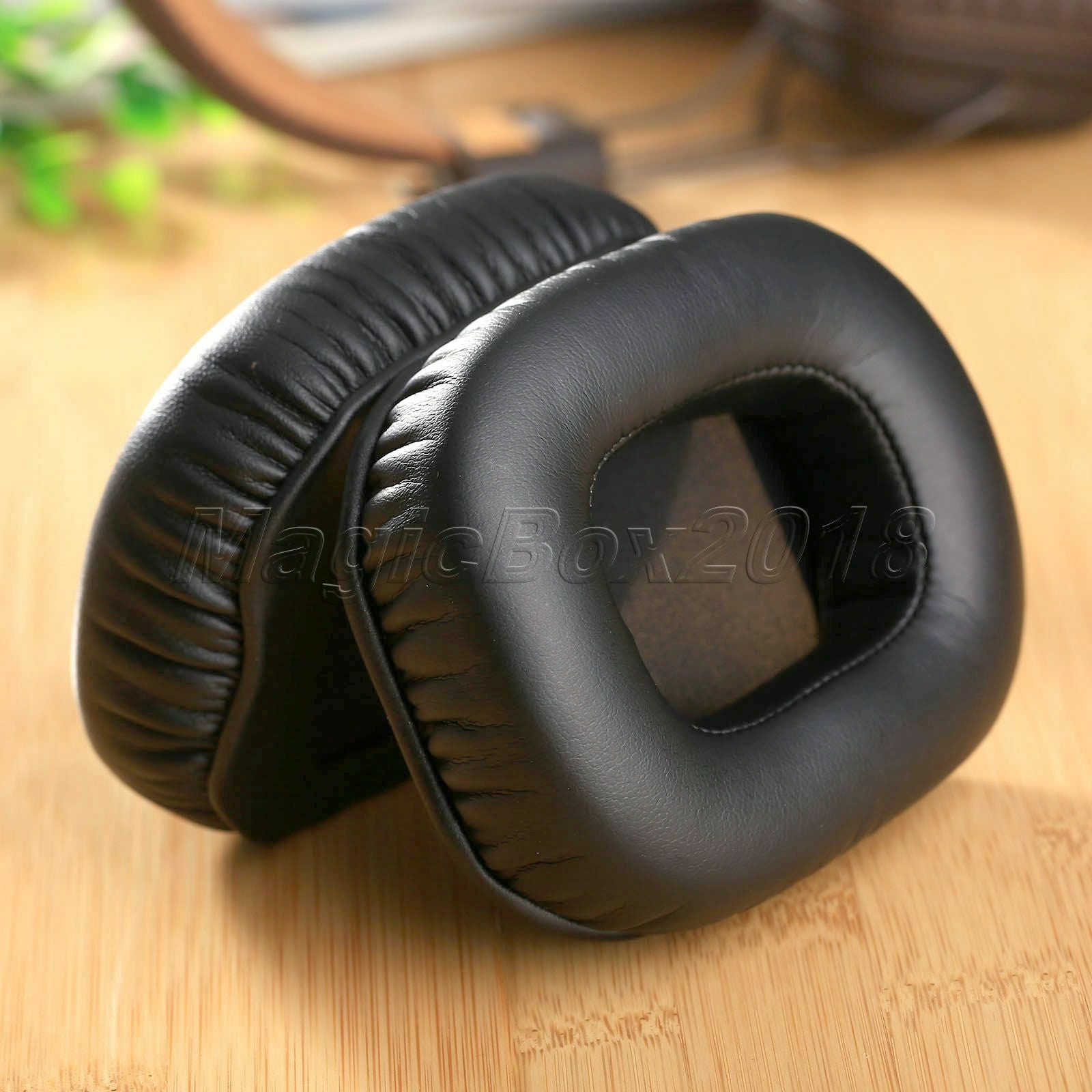 Replace Headset Ear Pads Cushion Black For Razer Tiamat Gaming Headphone EarPads