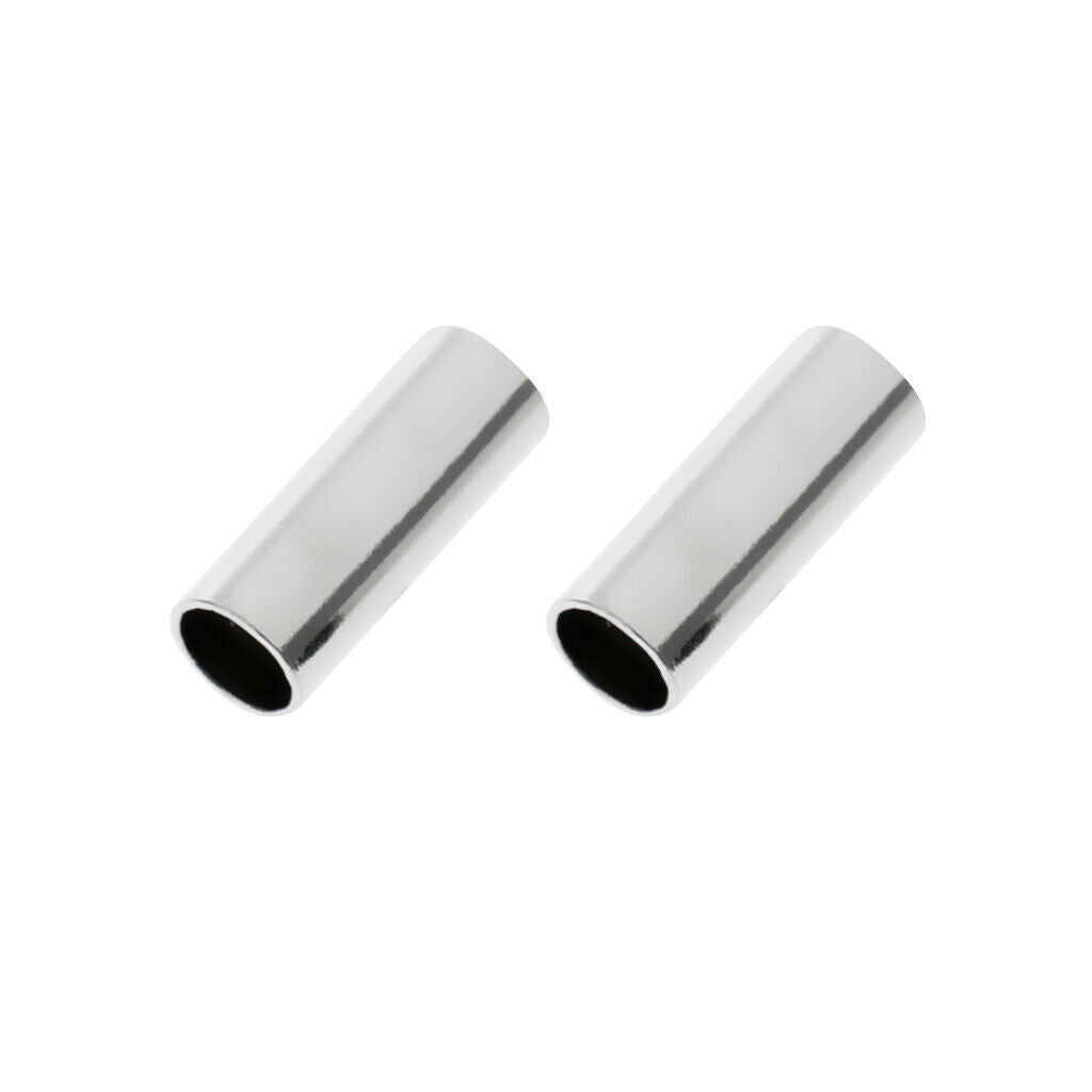100 Pcs Single Barrel Crimp Sleeve Wire Pipe Fishing Line Tool 2.8mm Bore