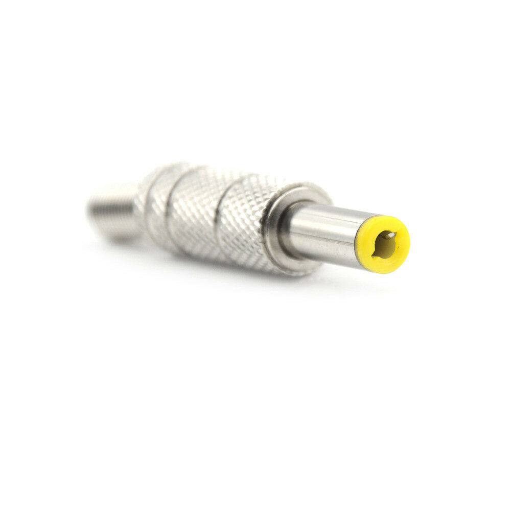 1Pc Metal 5.5*2.5mm DC Power Male Plug Jack Adapter Connector Plug 12V DSUKM Pb
