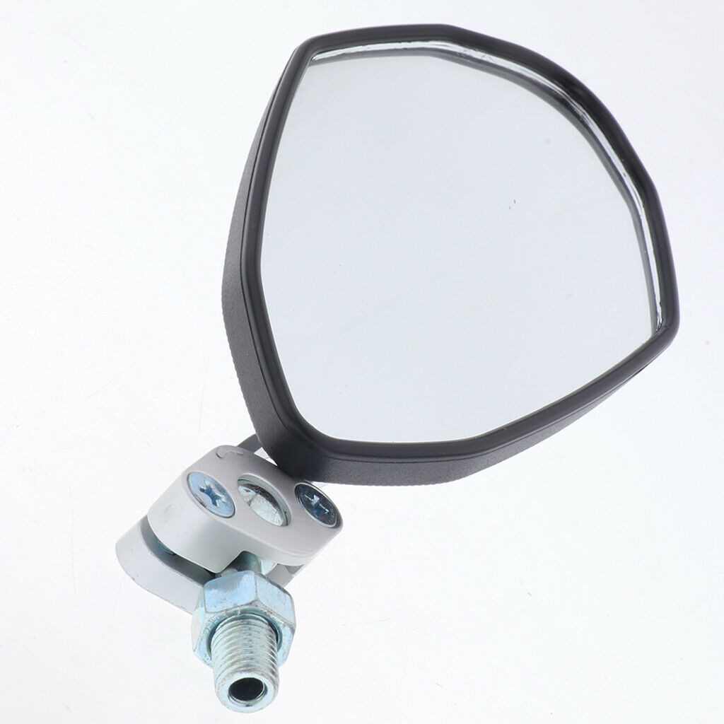 2pcs Universal 7/8" Motorcycle Handlebar Rear View Mirror Bike Mirror White