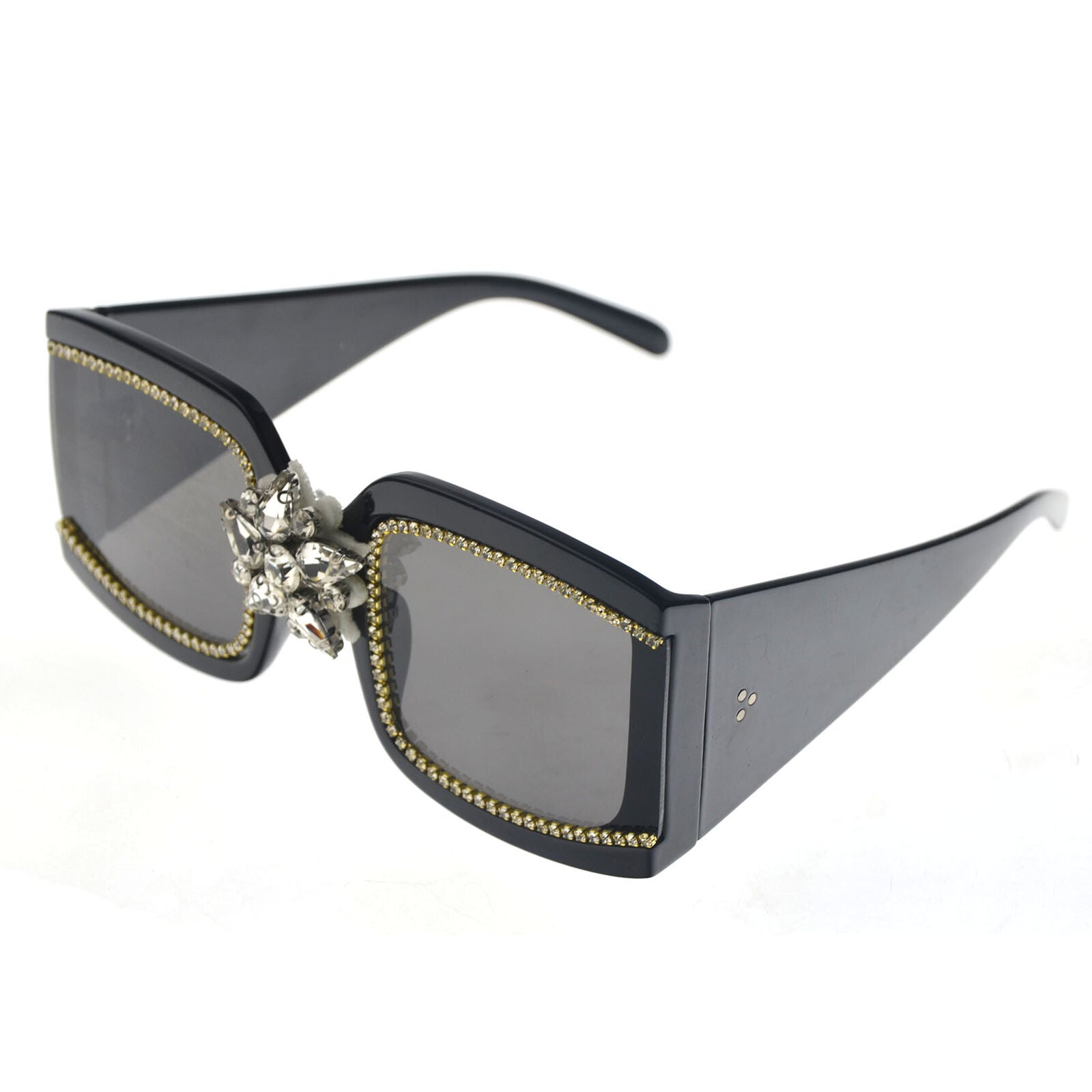 Luxury Rhinestone Sunglasses Women 2020 Fashion Oversized Shades Sun Glasses