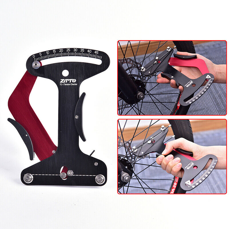 Bicycle Spoke Tension Meter Wheel Spokes Checker Tension Meter Measurement  TL