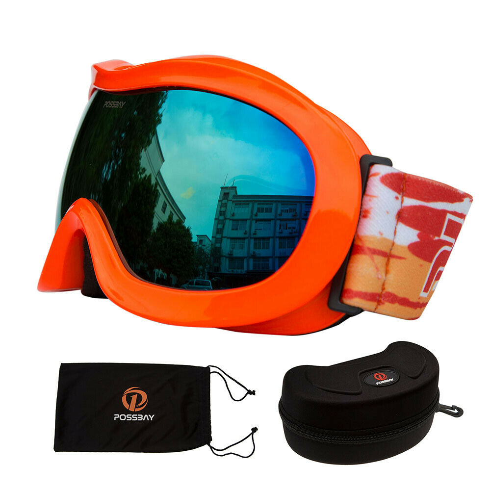 Ski Goggles Glasses Eyewear Outdoor Sports Snoemobile Snowboard Dust Windprooof