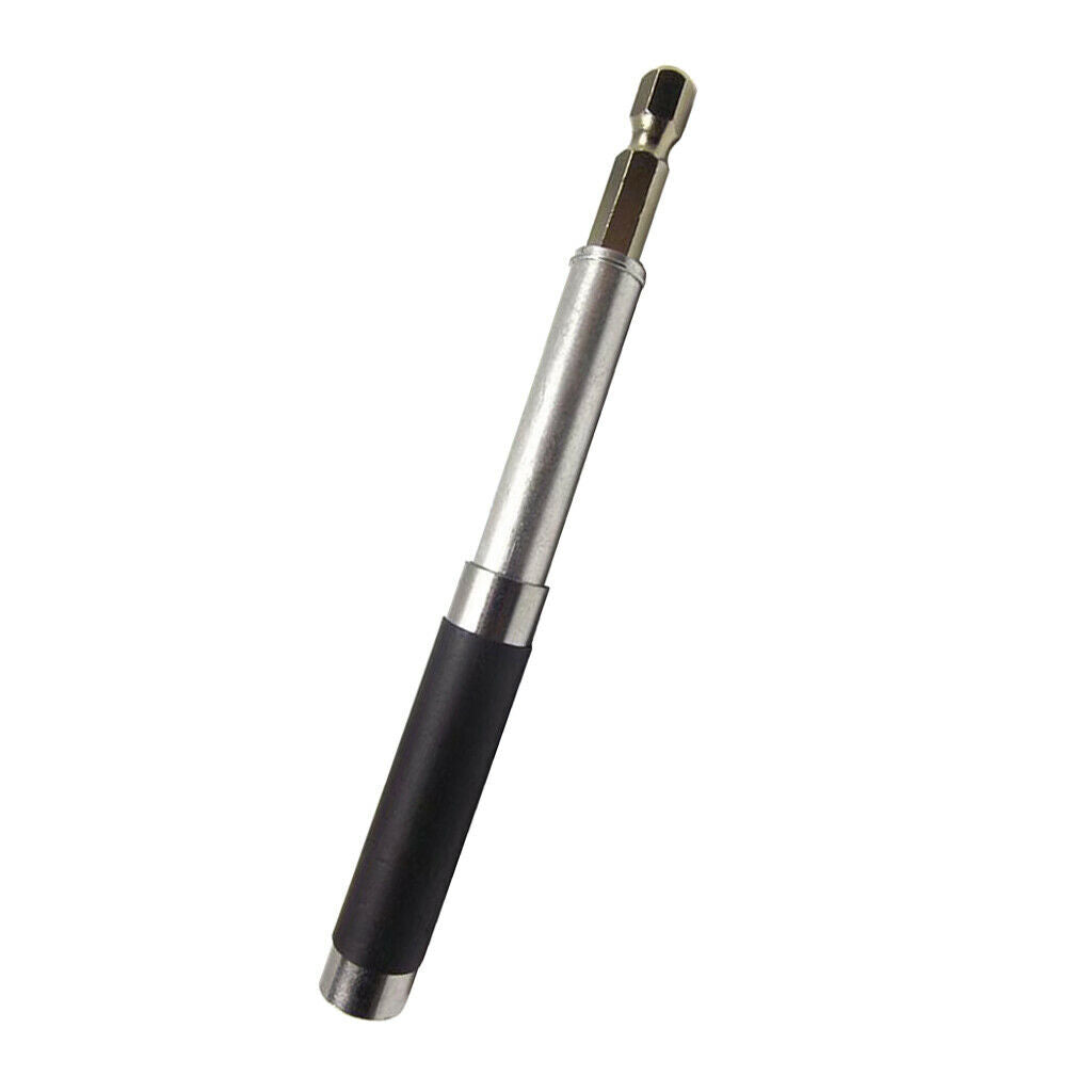 1/4" Hex Shank Quick Release Magnetic Screwdriver Extension Bit Holder 80mm