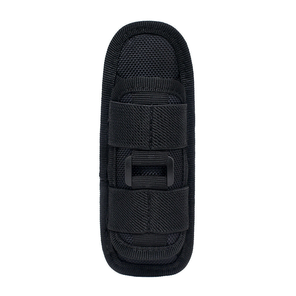 Flashlight Holster for Torch, Heavy Duty Belt Flashlight Holder Nylon Pouch Case