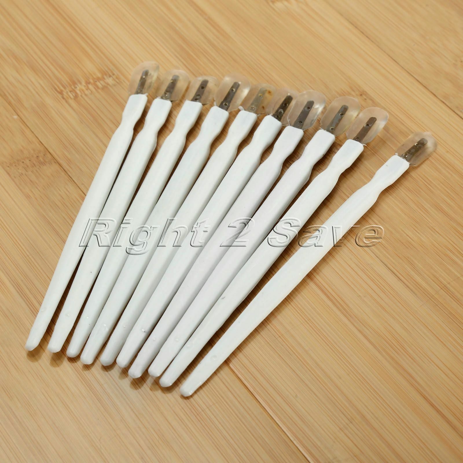 5pcs White Plastic Bee Keeper Royal Jelly Pen Silicon Head Beekeeping equipment