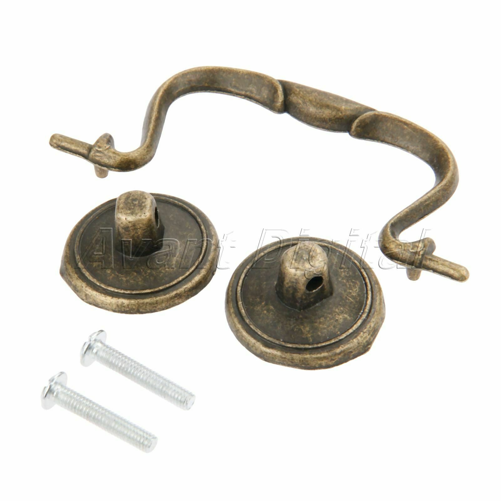 European Furniture Cabinet Knob Unique Cupboard Dresser Drawer Door Pull Handle