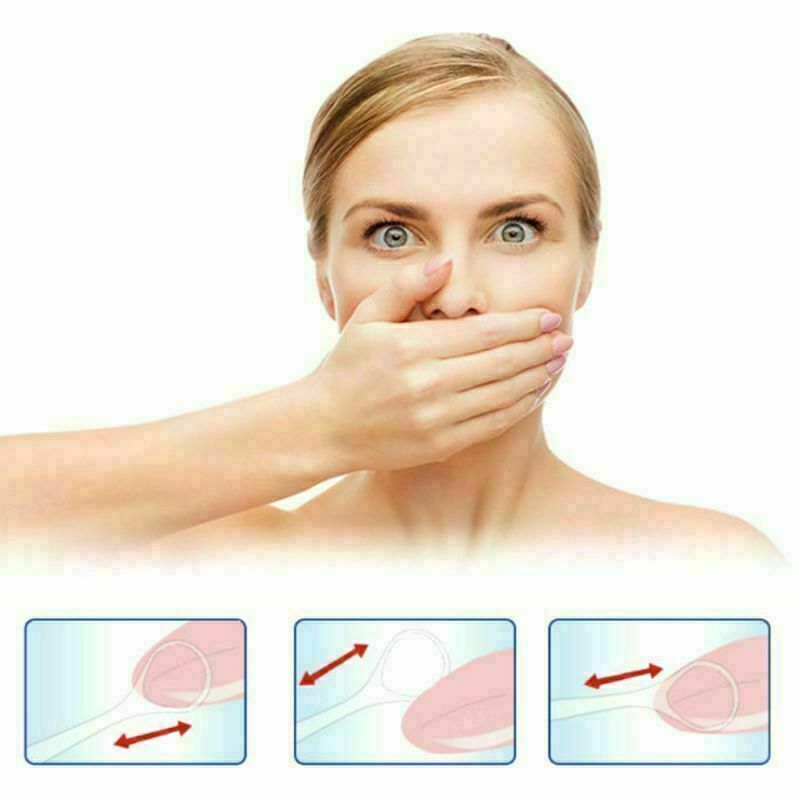 1x Stainless Steel Tongue Scraper Cleaner Bad Breath for Dental Oral Care Tool