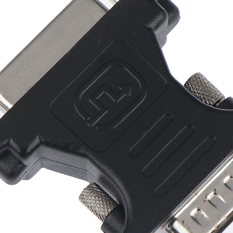24+5Pin DVI Female to 15Pin VGA Male Cable Extender Adapter  For HDTV  a_JCDD
