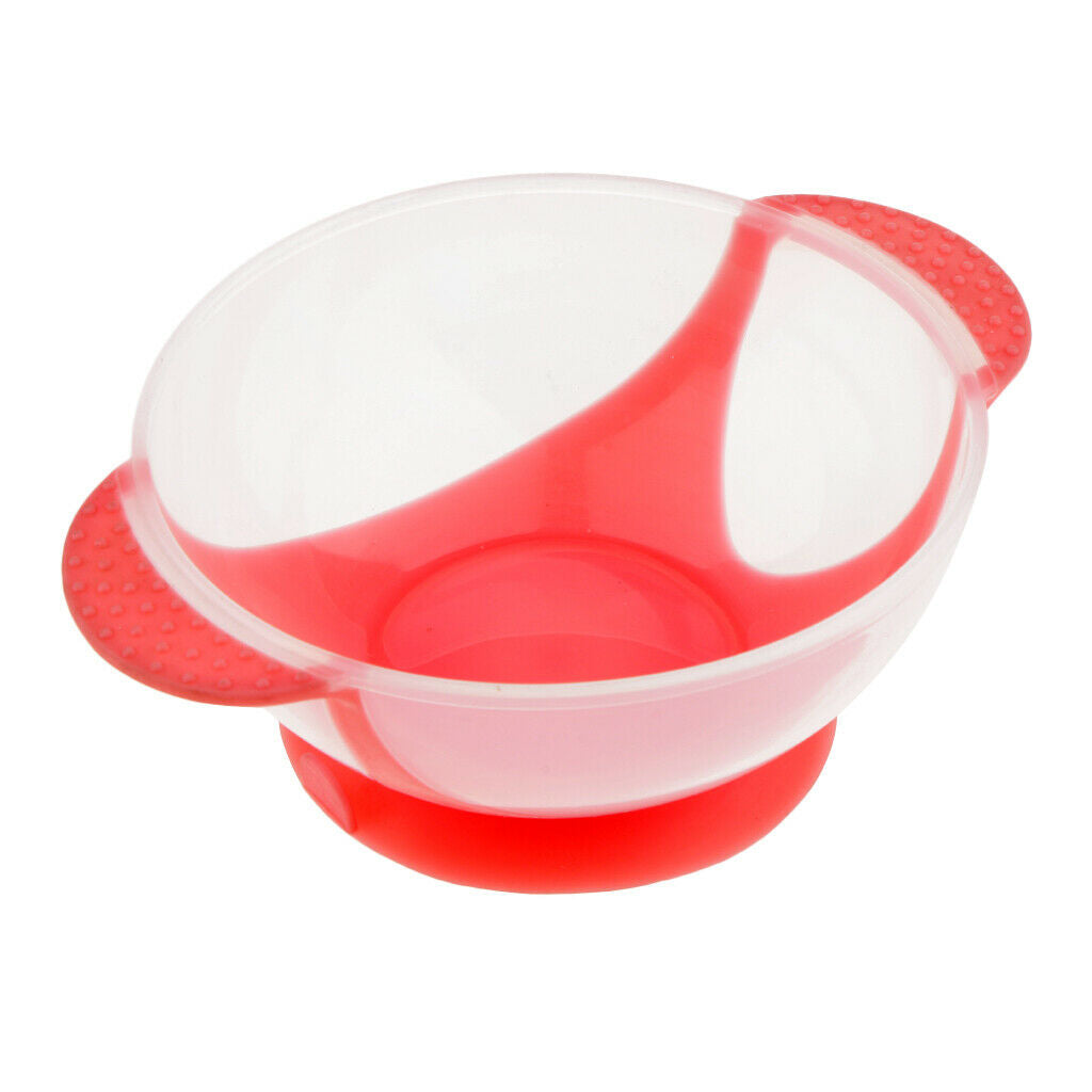 Plastic Salon Hair Dyeing Tint Mixing Bowl Coloring Tool Suction Base Pink