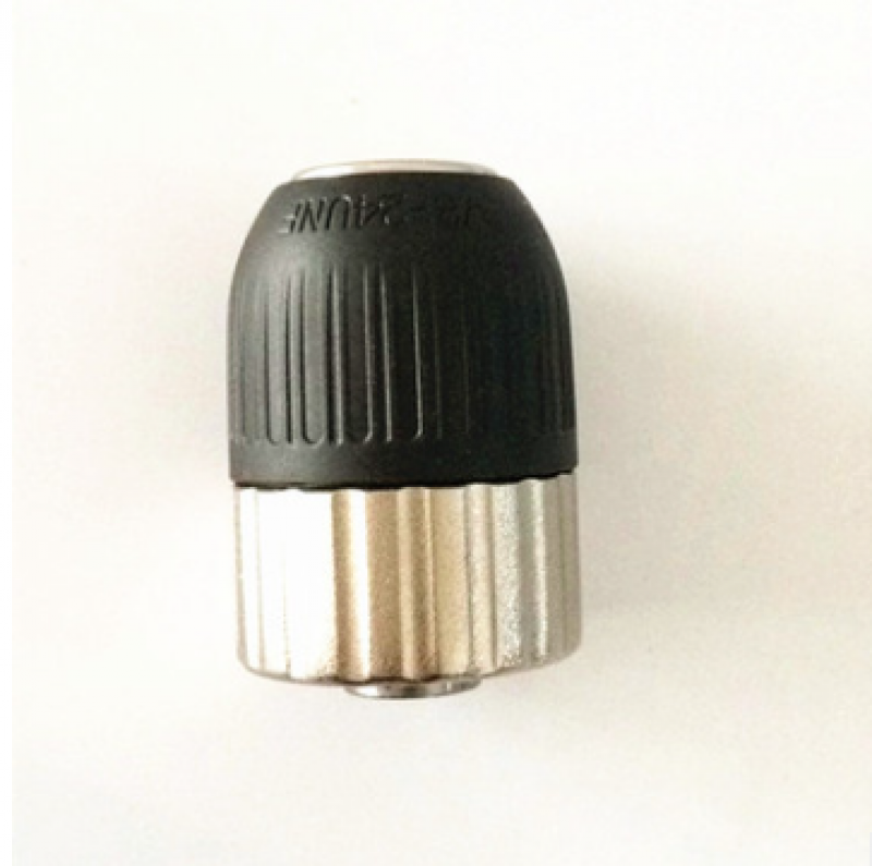 13Mm 3/8-24Unf Semi-Metal Hand-Tight Drill Chuck with Hexagonal Column Thread