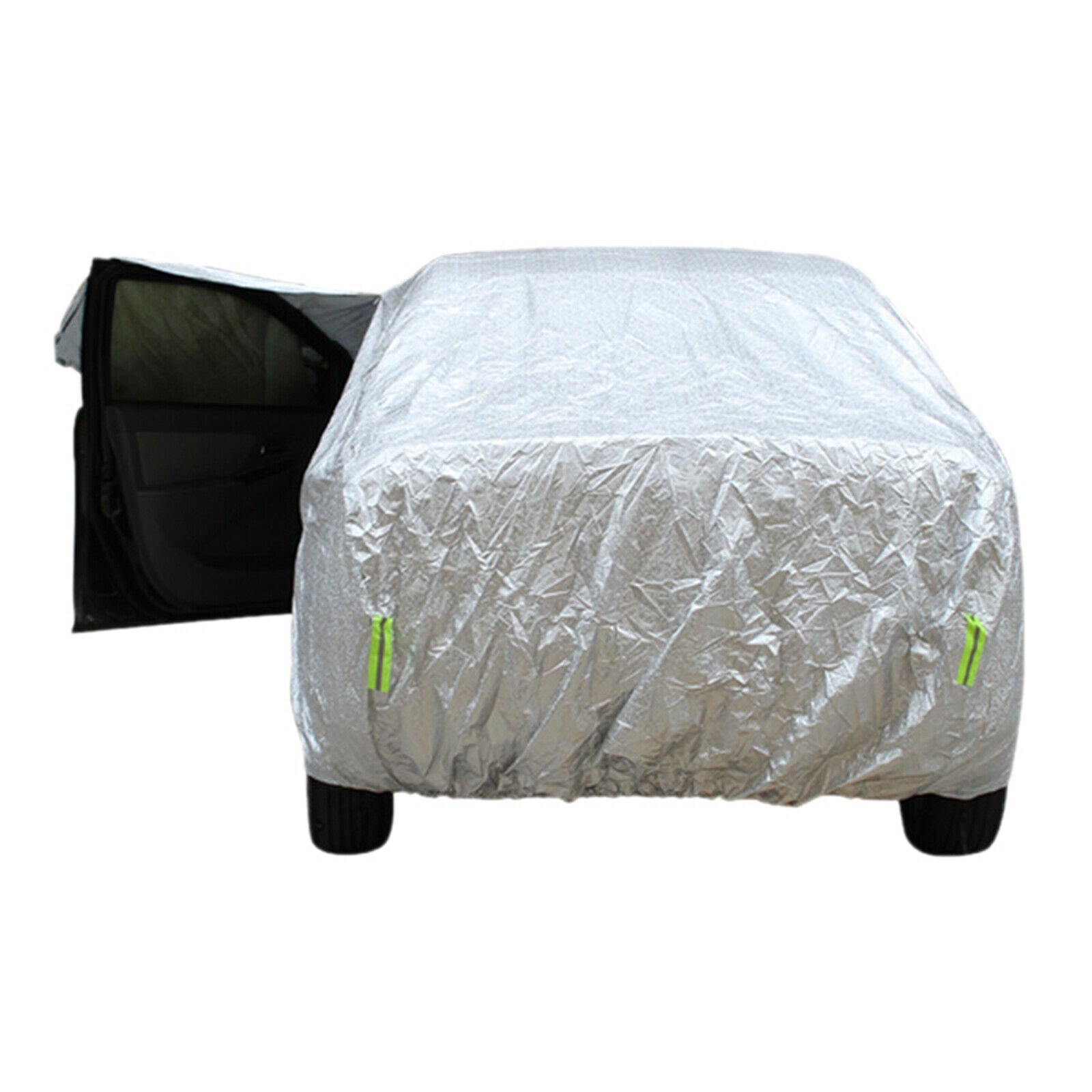 Car Cover Waterproof Windproof Rain UV Resistant All-Weather Protection YL
