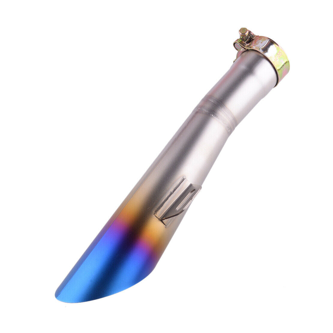 Motorcycle Slip-On Exhaust Muffler Tail Pipe Fit For Yamaha YZF-R6 2008-16 ACC