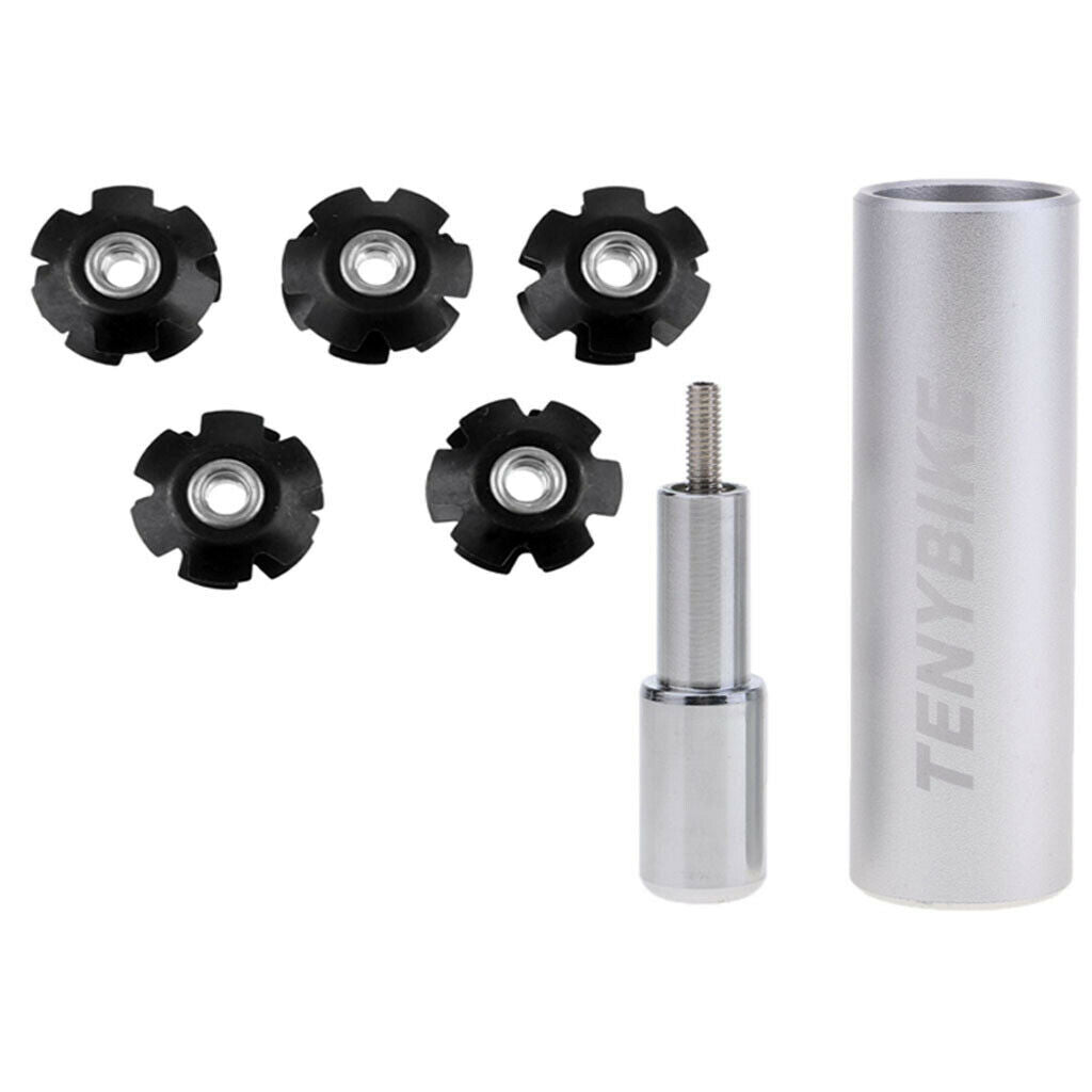 Alloy Bicycle Fork Headset Installer Setter 1-1/8'' Star Nut Washer Head Parts