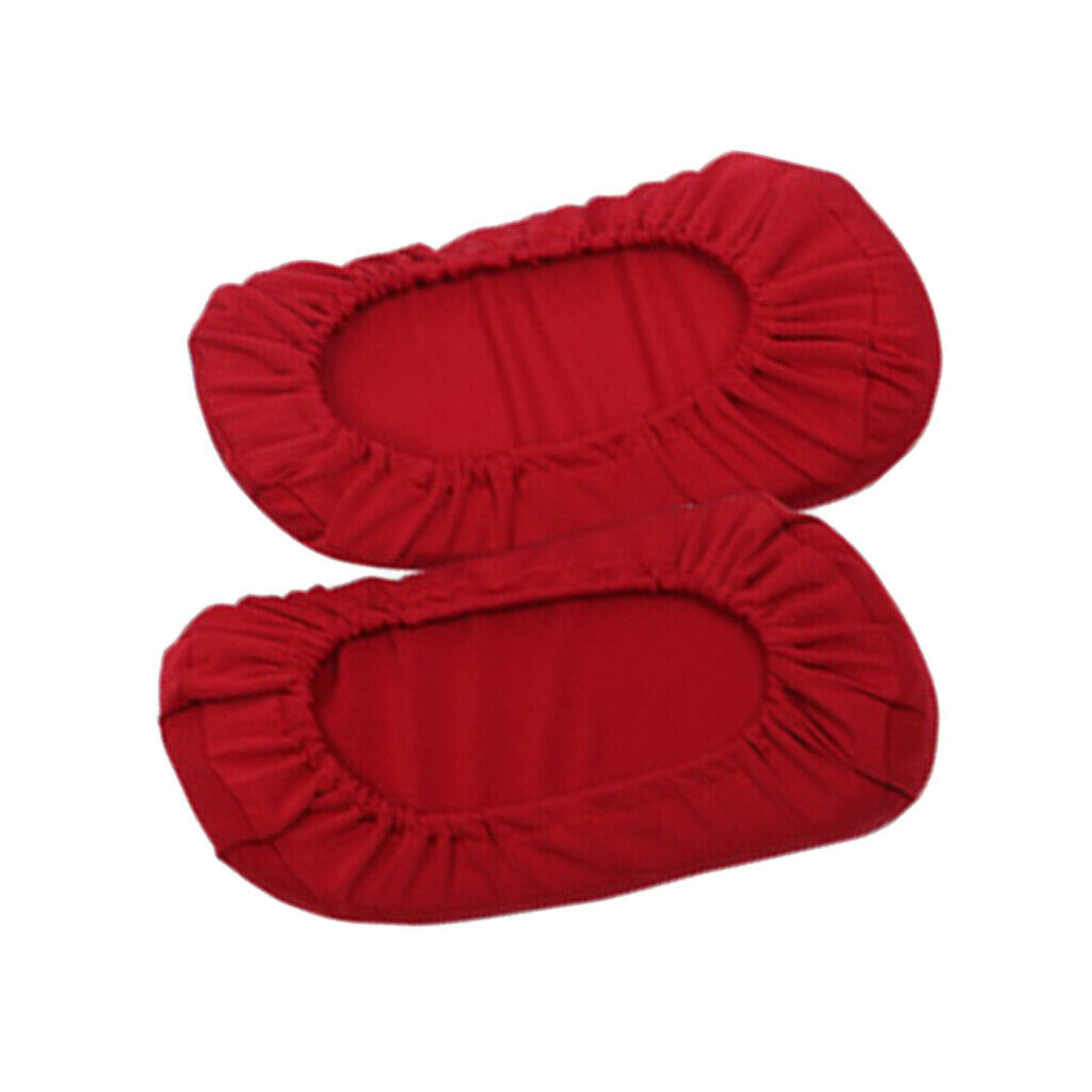 1 Pair Chair Armrest Covers Elastic Protector chair Arm Cover  Red