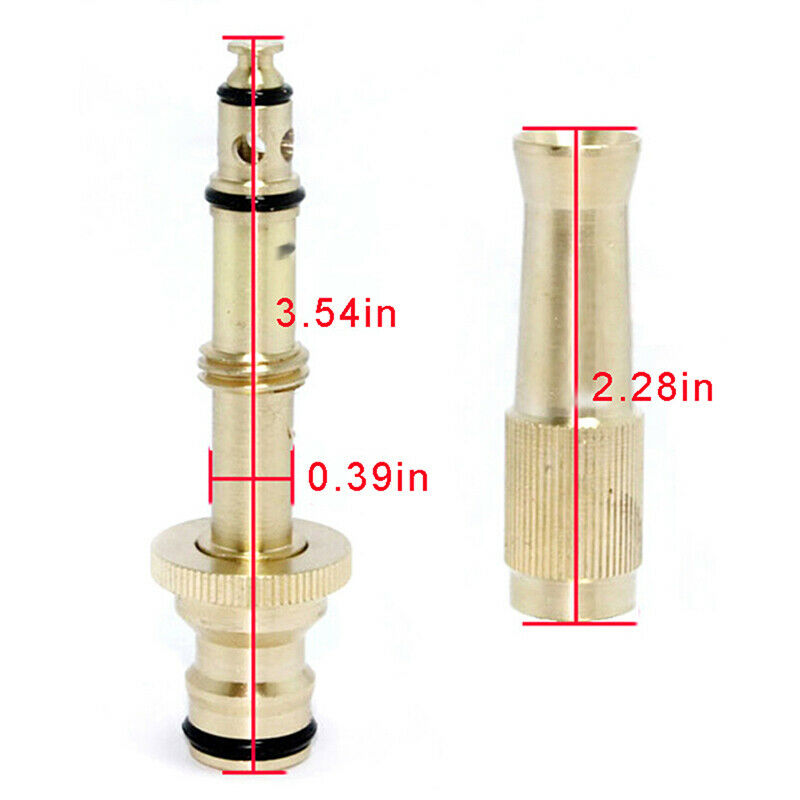 Brass quick waterstop Connector Car wash water gun Garden hose copper con.l8