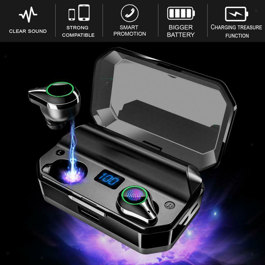 T9 TWS Bluetooth Headphone Mini Headphone Earbuds IPX7 Waterproof