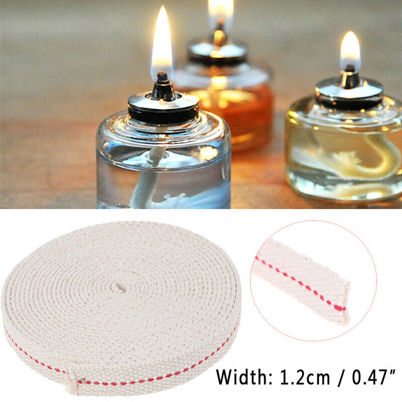 Flat Cotton Oil Lamp Wick Roll For Oil Lamps and Lanter.l8
