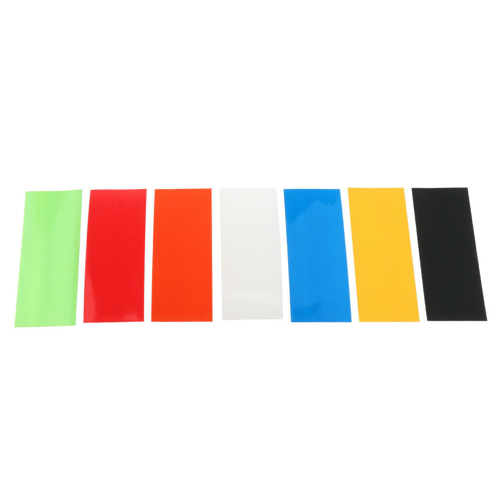 280pcs Flat PVC Heat Shrink Film Tubing Tube Wrap For 18650 18500 Battery