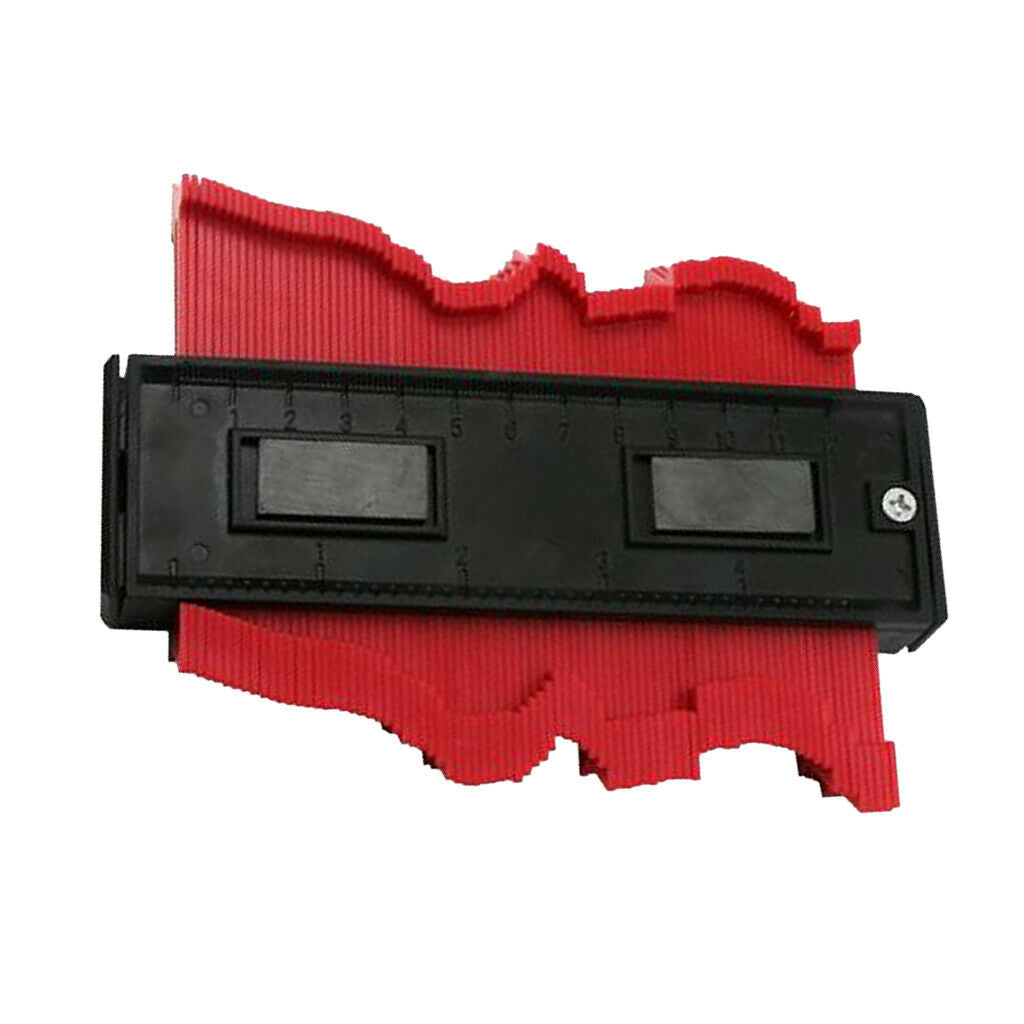 2 Pieces Duplicating Contours of Irregular Profile Measurement Gauge 120 Mm -